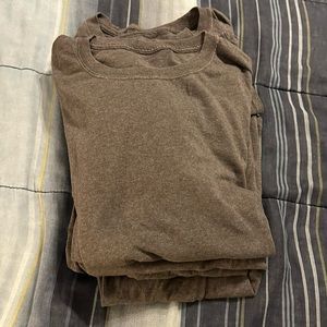 Hanes Men's Essentials Short Sleeve T-shirt Value 4 Pack Heather Charcoal XL